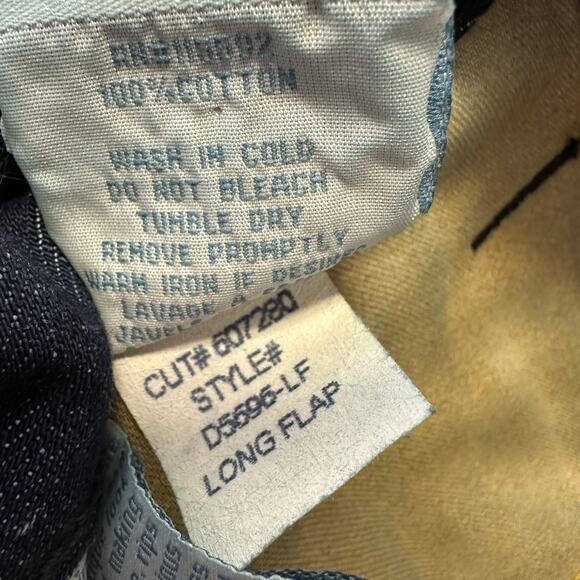 Robin's Jean Style D5696 Long Flap Gold Coated Crystal Embellished Size 40x31 - Picture 13 of 14